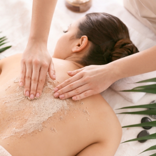Body scrub and massage